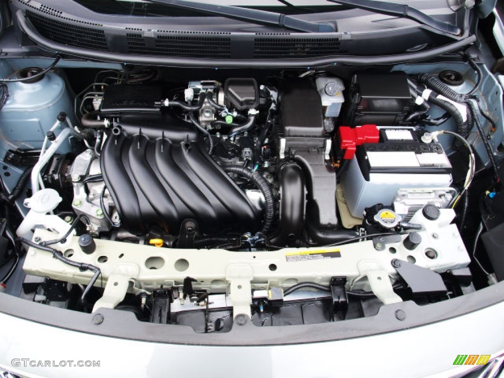 2012 Nissan Versa 1.6 SV Sedan Engine Photos
