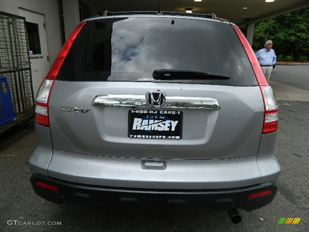 2008 CR-V EX-L 4WD - Whistler Silver Metallic / Black photo #3