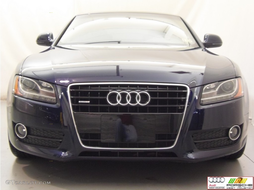 2009 A5 3.2 quattro Coupe - Deep Sea Blue Pearl / Cinnamon Brown photo #19
