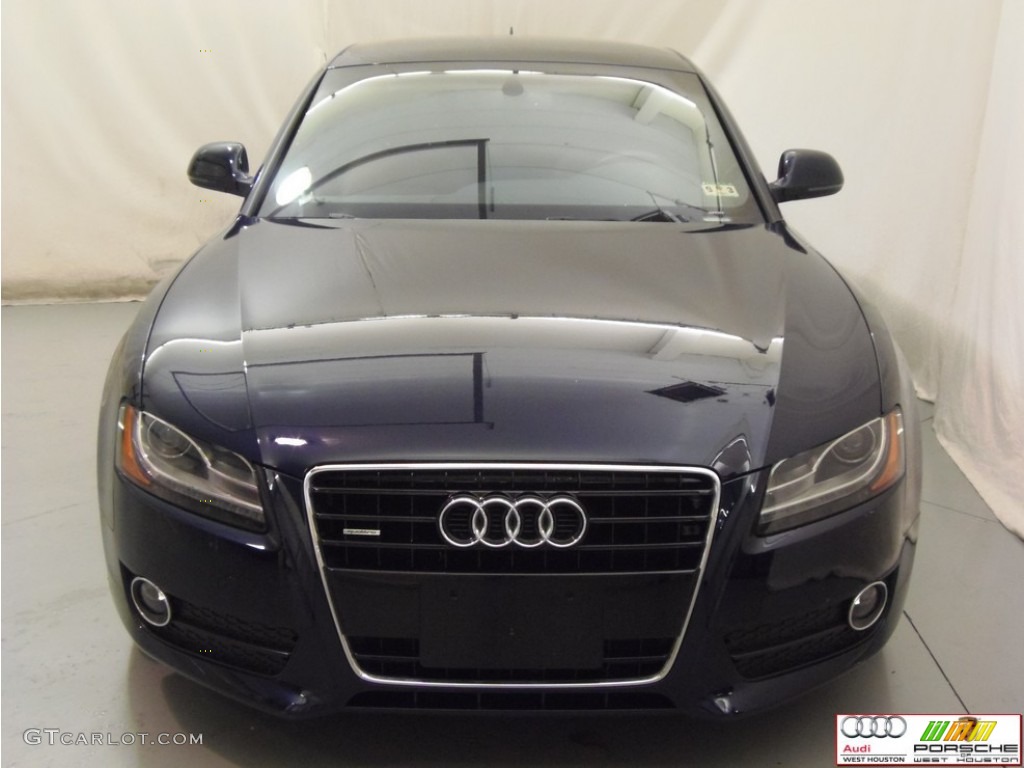 2009 A5 3.2 quattro Coupe - Deep Sea Blue Pearl / Cinnamon Brown photo #20