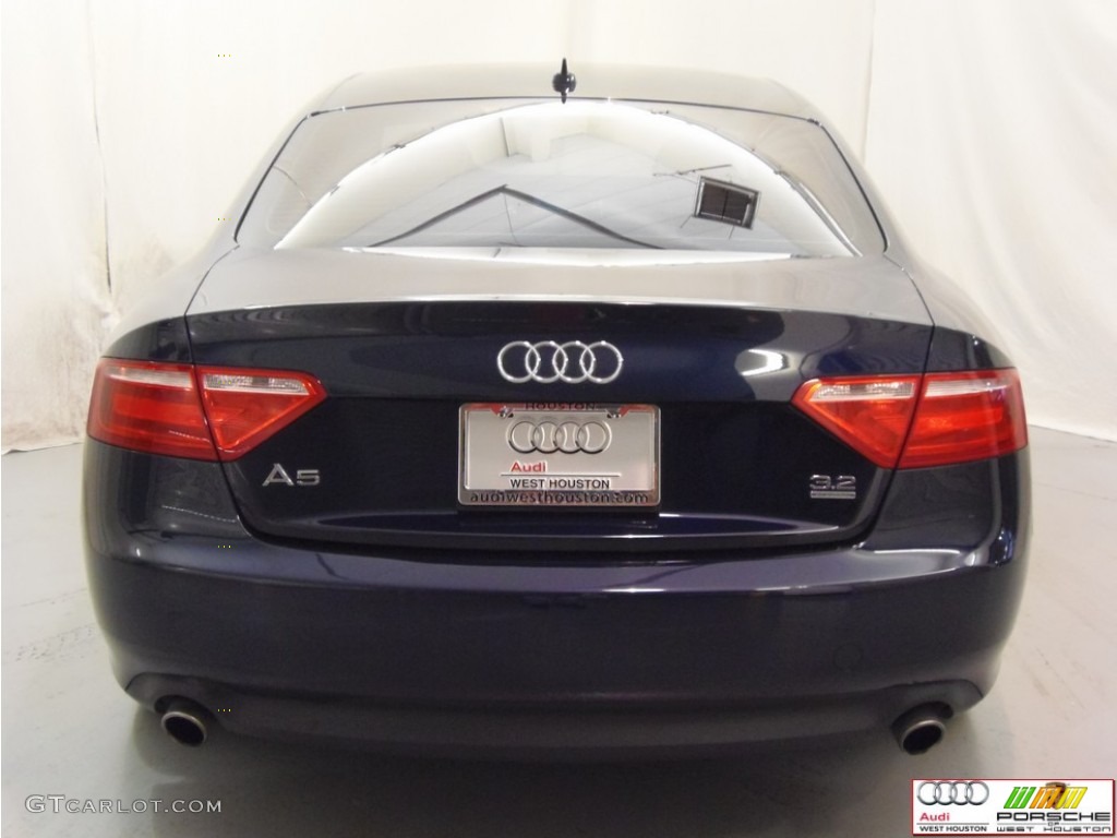 2009 A5 3.2 quattro Coupe - Deep Sea Blue Pearl / Cinnamon Brown photo #21
