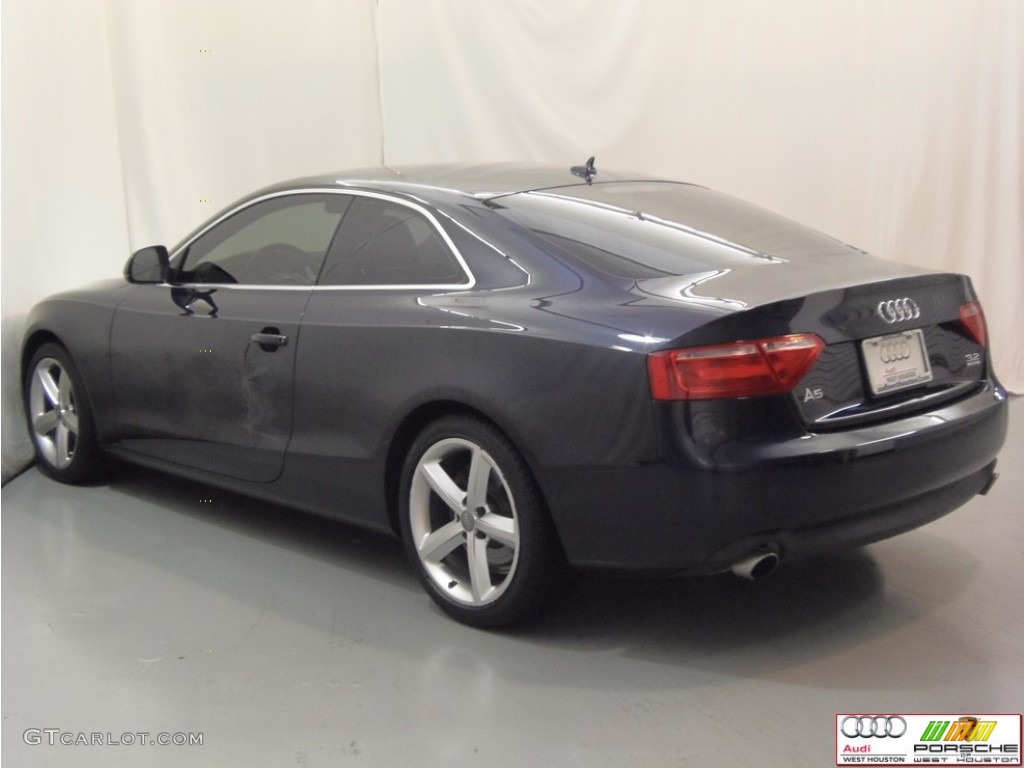 2009 A5 3.2 quattro Coupe - Deep Sea Blue Pearl / Cinnamon Brown photo #22