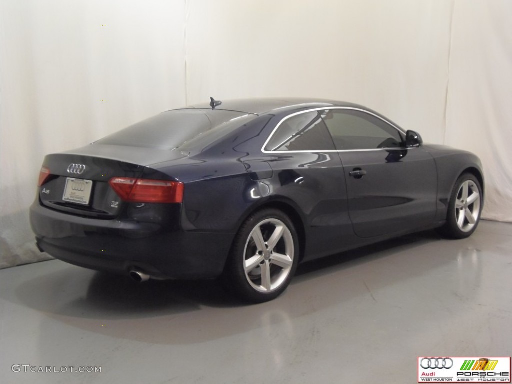 2009 A5 3.2 quattro Coupe - Deep Sea Blue Pearl / Cinnamon Brown photo #23