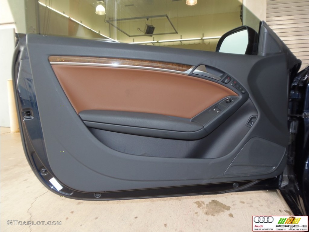 2009 A5 3.2 quattro Coupe - Deep Sea Blue Pearl / Cinnamon Brown photo #28