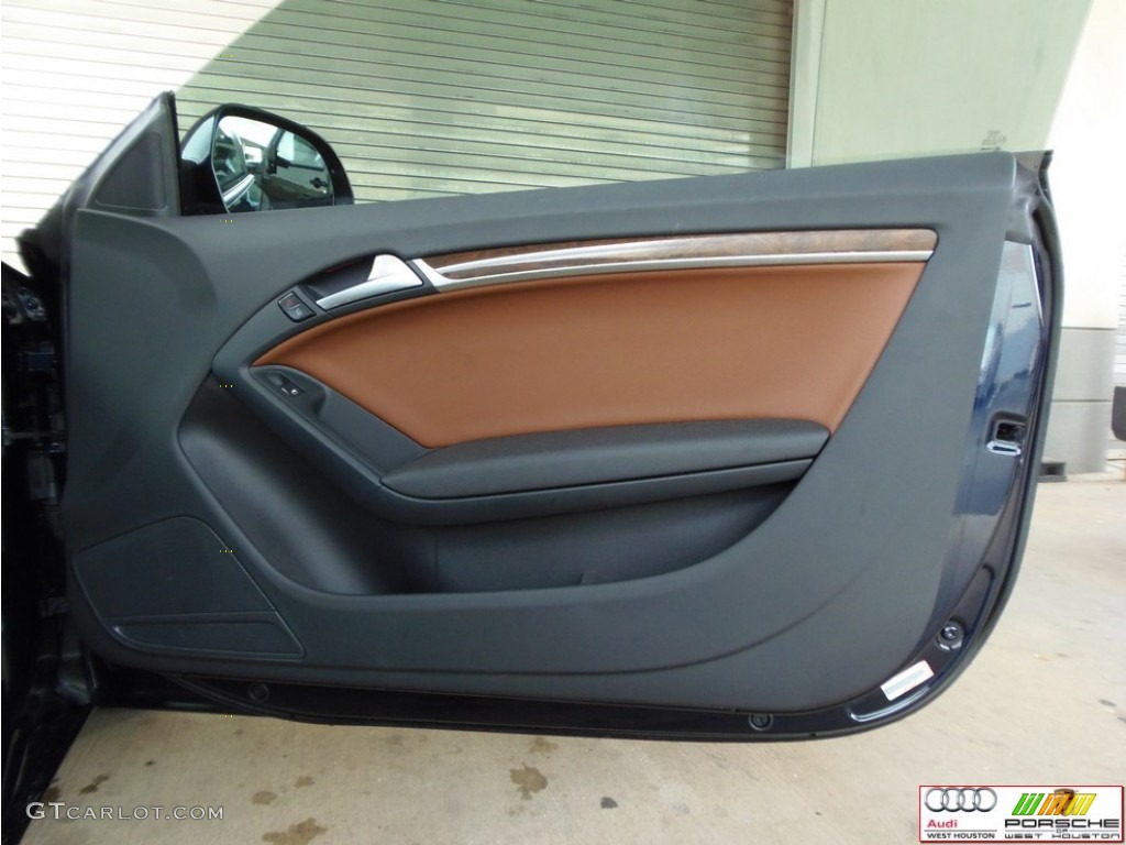 2009 A5 3.2 quattro Coupe - Deep Sea Blue Pearl / Cinnamon Brown photo #29