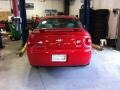 2009 Victory Red Chevrolet Cobalt LS Coupe  photo #3