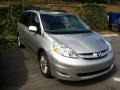 2010 Silver Shadow Pearl Toyota Sienna XLE  photo #1