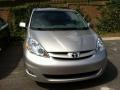 2010 Silver Shadow Pearl Toyota Sienna XLE  photo #2