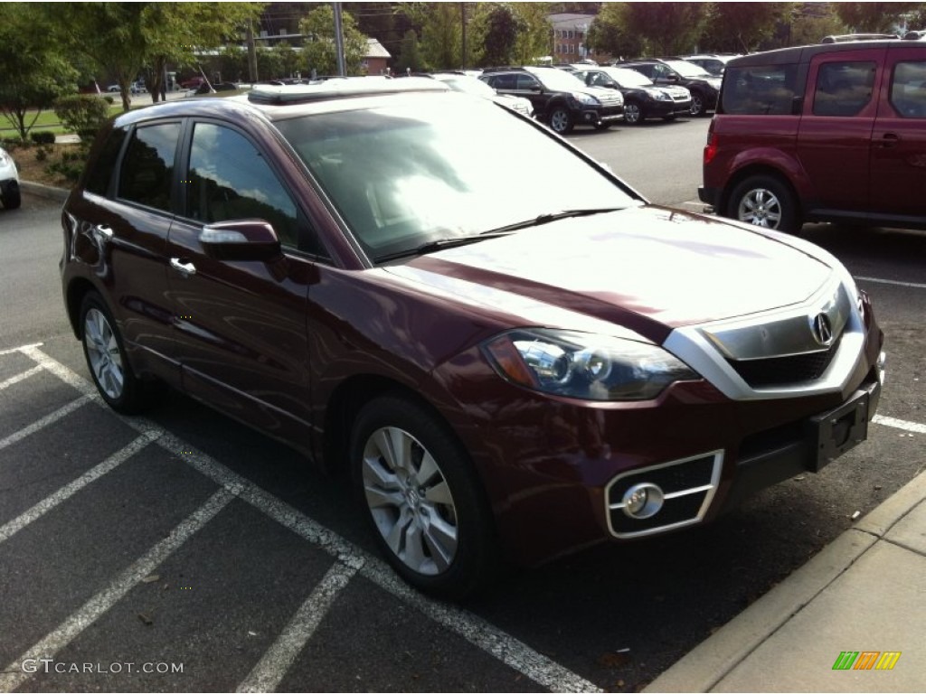 2010 RDX SH-AWD - Basque Red Pearl / Taupe photo #1