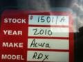 2010 Basque Red Pearl Acura RDX SH-AWD  photo #4