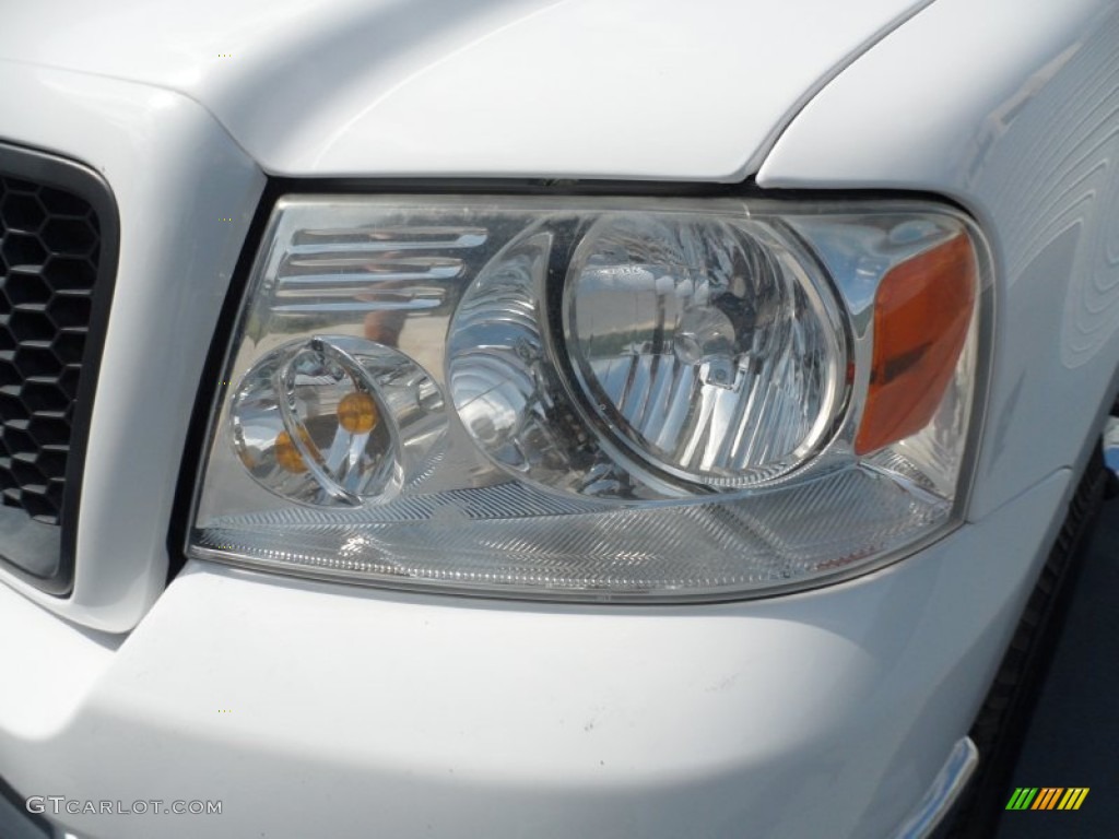 2006 F150 XLT SuperCrew 4x4 - Oxford White / Tan photo #8