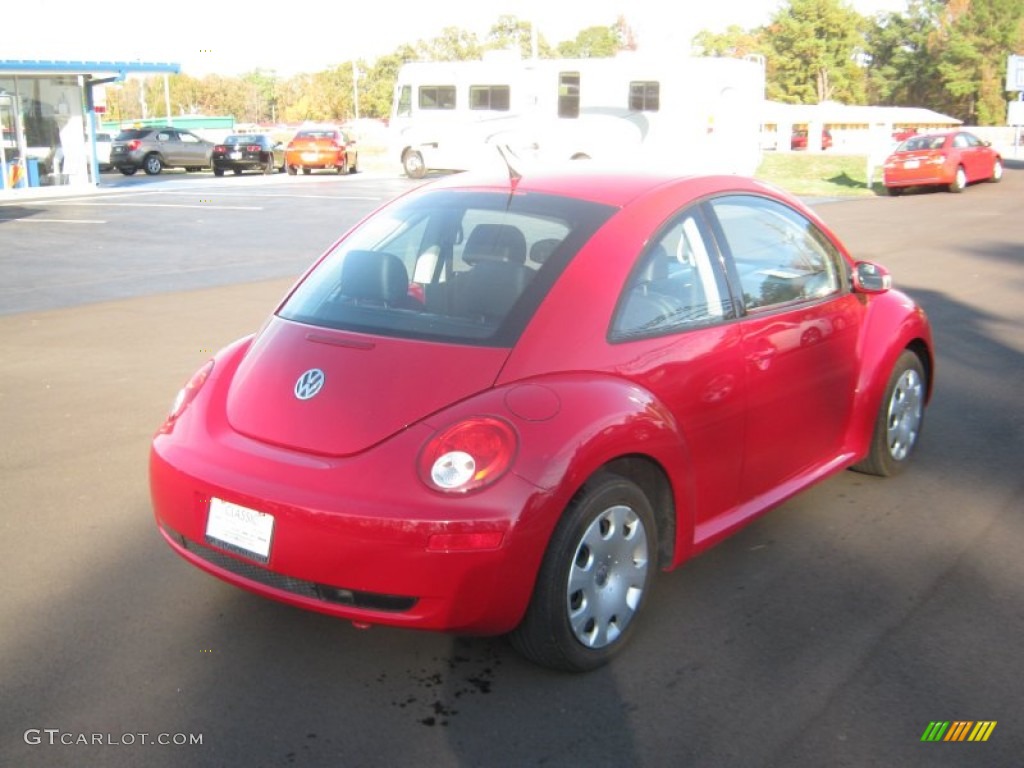 2010 New Beetle 2.5 Coupe - Salsa Red / Black photo #5