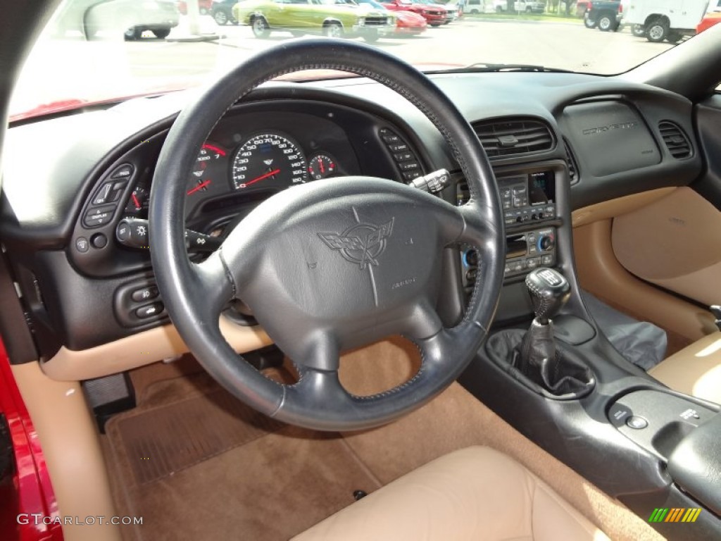 2002 Chevrolet Corvette Coupe Black Dashboard Photo #71520080