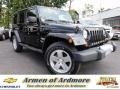 Black - Wrangler Unlimited Sahara 4x4 Photo No. 1