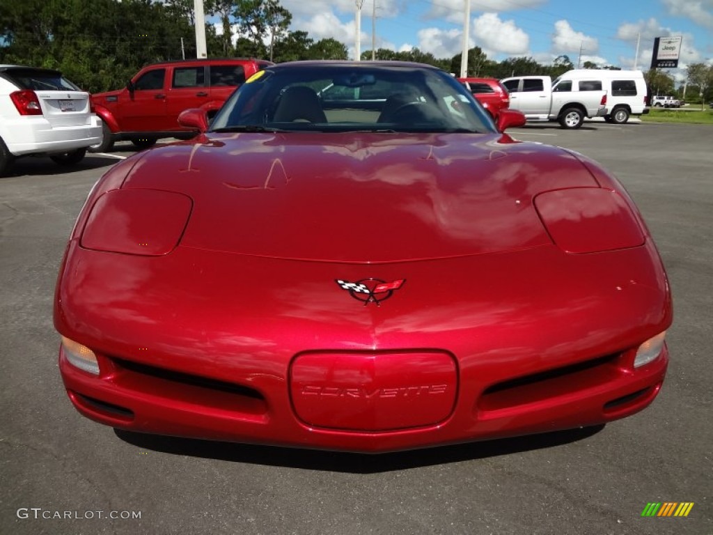 Magnetic Red II Metallic 2002 Chevrolet Corvette Coupe Exterior Photo #71520143