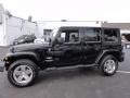 Black - Wrangler Unlimited Sahara 4x4 Photo No. 10