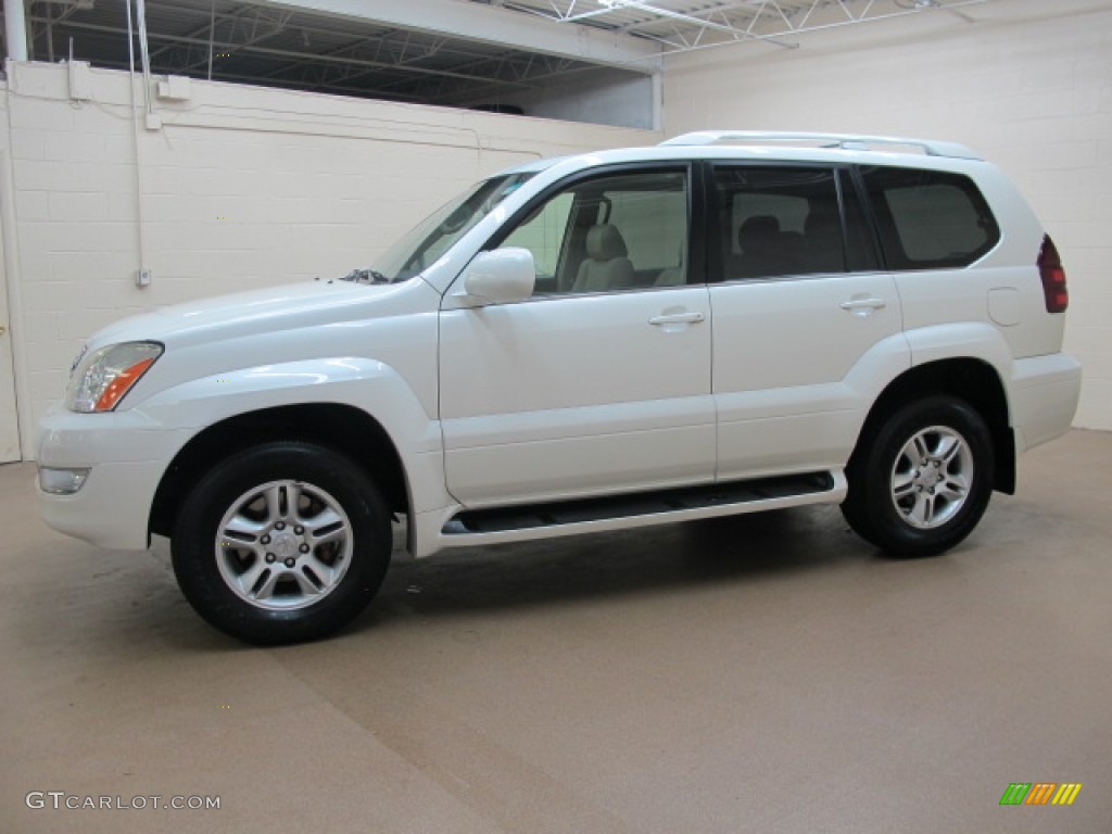 Blizzard White Pearl 2004 Lexus GX 470 Exterior Photo #71520473