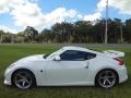 2010 Pearl White Nissan 370Z NISMO Coupe  photo #2