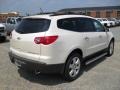 2011 White Diamond Tricoat Chevrolet Traverse LTZ  photo #4