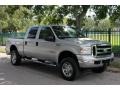 Silver Metallic - F250 Super Duty Lariat FX4 Off Road Crew Cab 4x4 Photo No. 14