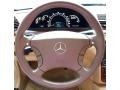 2003 Mercedes-Benz S Java Interior Steering Wheel Photo