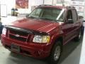 2004 Red Fire Metallic Ford Explorer Sport Trac XLT 4x4  photo #3