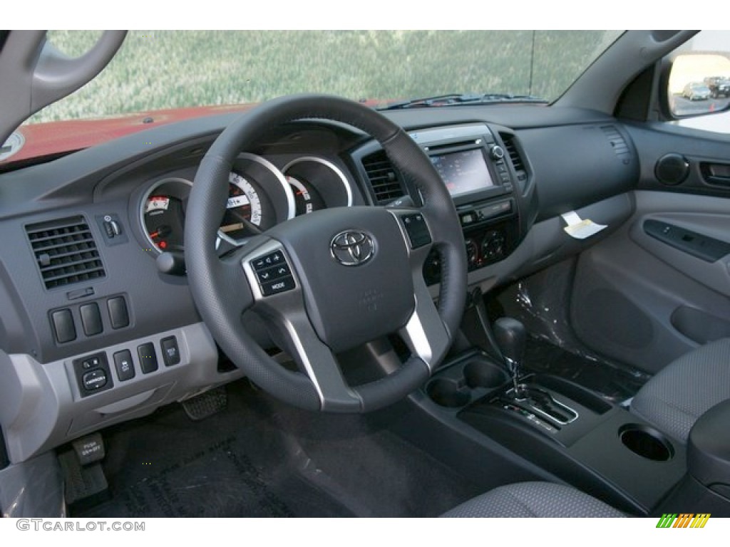 Graphite Interior 2013 Toyota Tacoma Access Cab 4x4 Photo #71523316