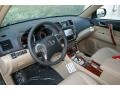 Sand Beige Prime Interior Photo for 2013 Toyota Highlander #71523415