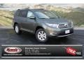 2013 Cypress Green Pearl Toyota Highlander SE 4WD  photo #1