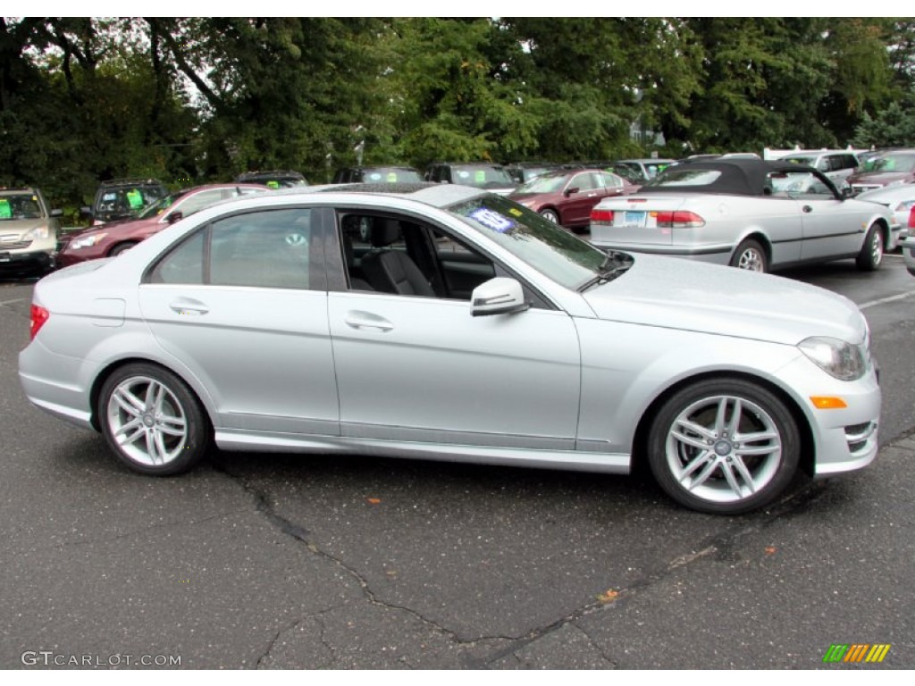 Iridium Silver Metallic 2012 Mercedes-Benz C 300 Sport 4Matic Exterior Photo #71524019