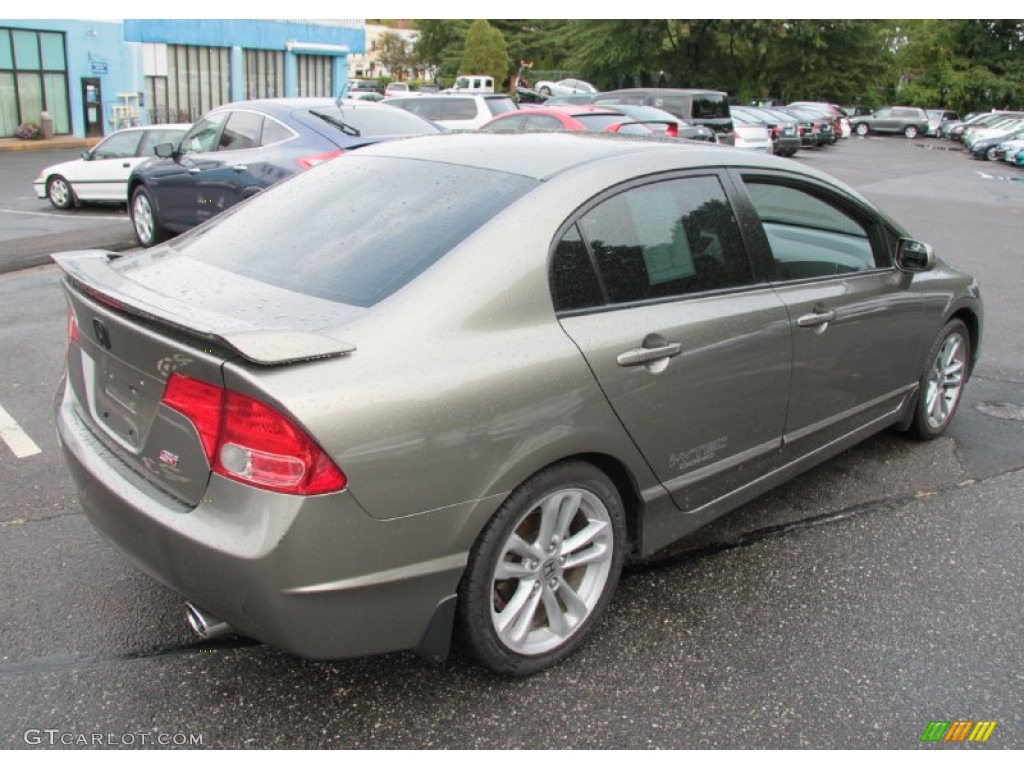 Galaxy Gray Metallic 2007 Honda Civic Si Sedan Exterior Photo #71524454