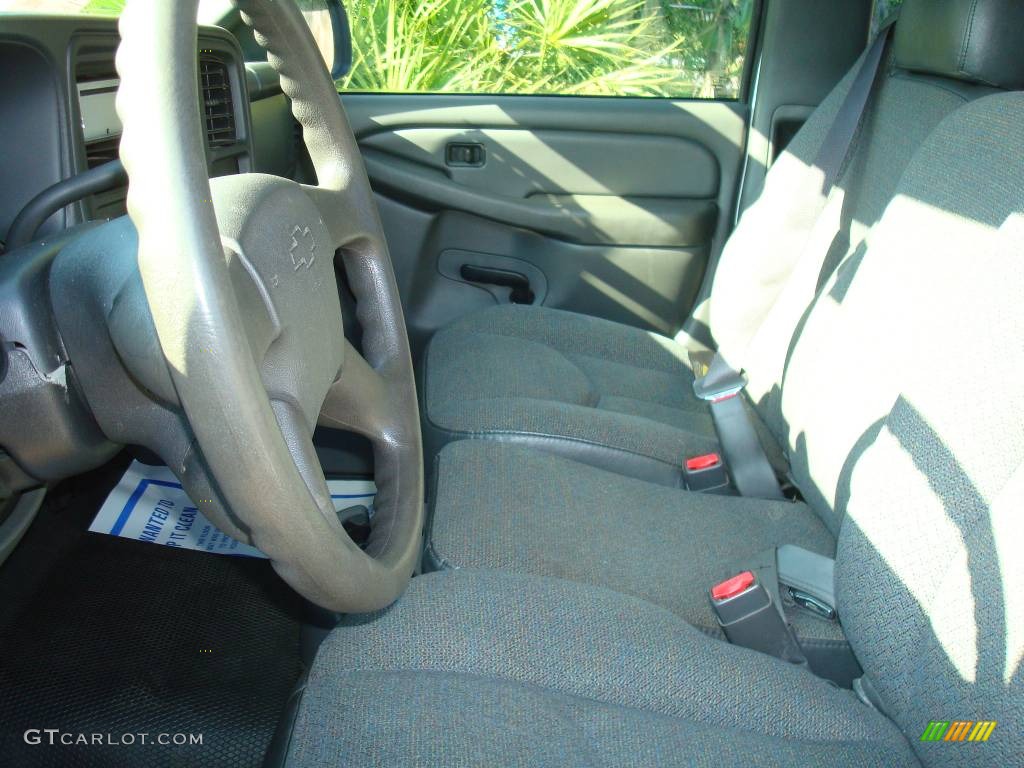 2004 Silverado 1500 LS Extended Cab - Summit White / Dark Charcoal photo #9