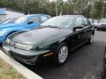 Dark Green Metallic 1998 Saturn S Series SL2 Sedan