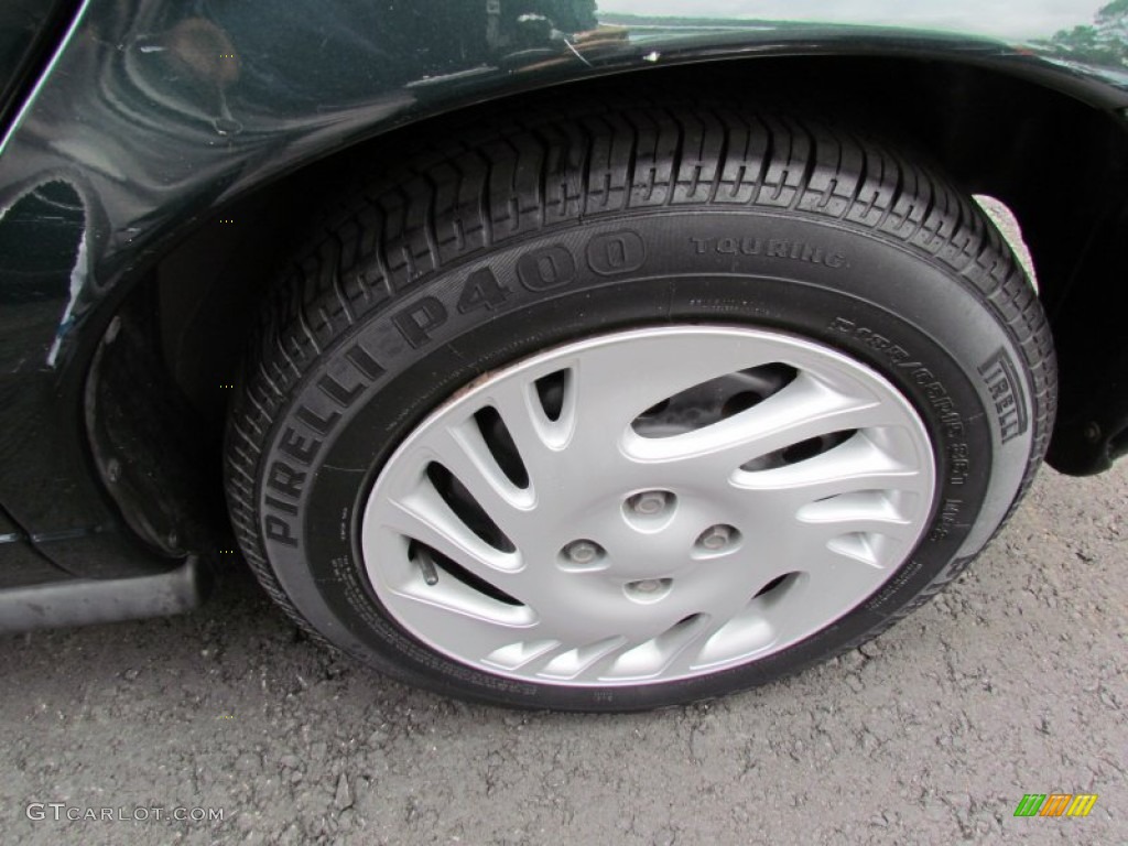 1998 S Series SL2 Sedan - Dark Green Metallic / Black/Gray photo #4