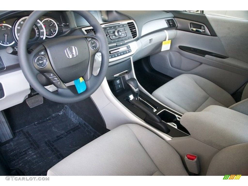 2013 Accord LX Sedan - Obsidian Blue Pearl / Gray photo #10