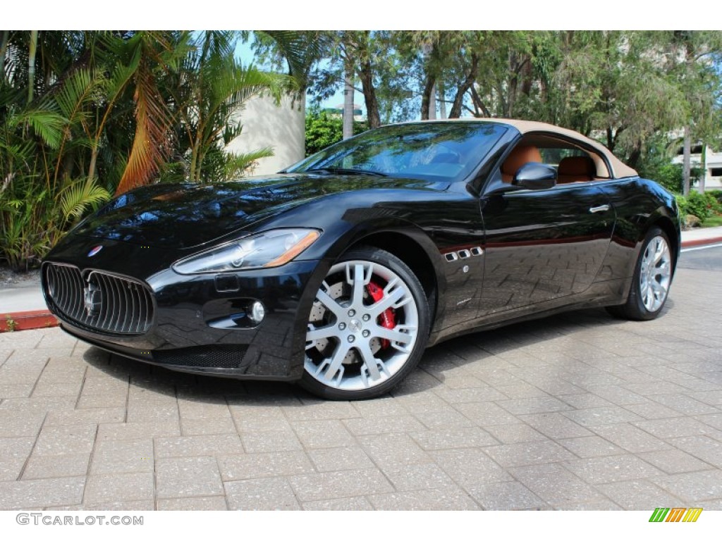 Nero (Black) 2010 Maserati GranTurismo Convertible GranCabrio Exterior Photo #71526055