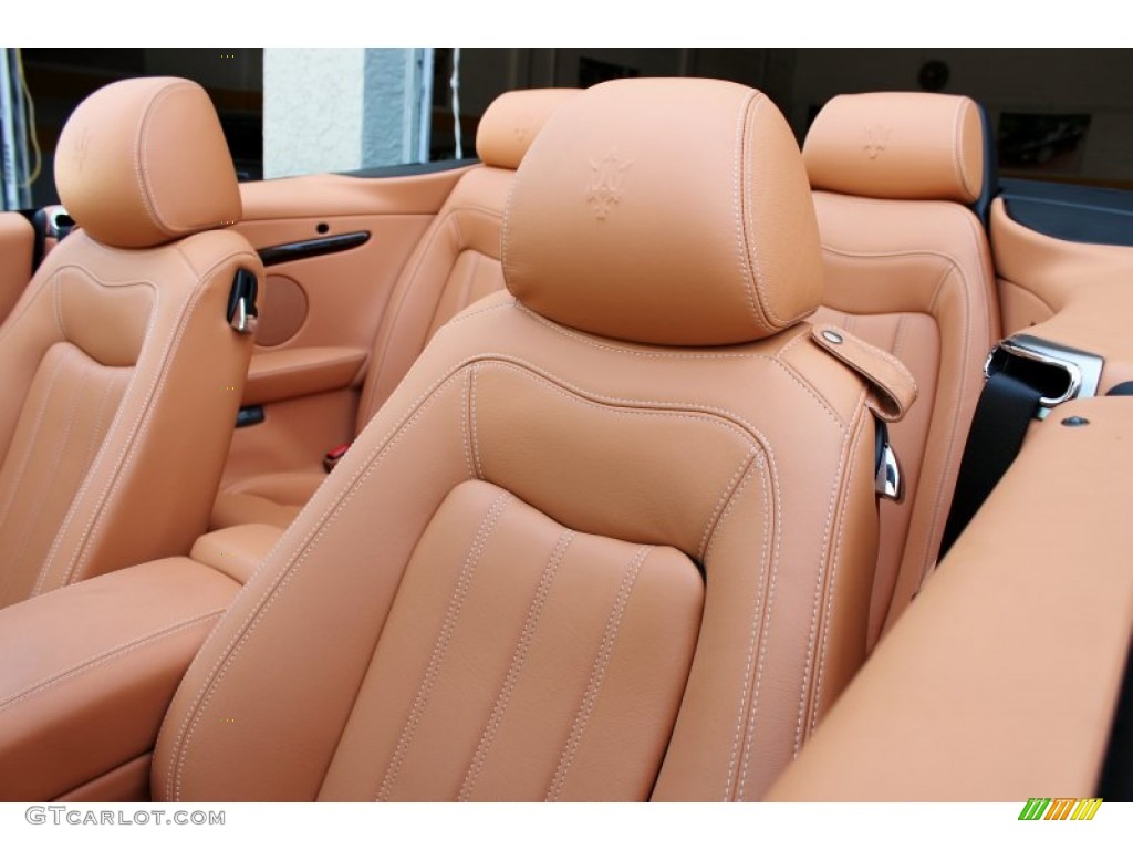 Cuoio Interior 2010 Maserati GranTurismo Convertible GranCabrio Photo #71526172