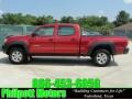 2007 Impulse Red Pearl Toyota Tacoma V6 PreRunner Double Cab  photo #6