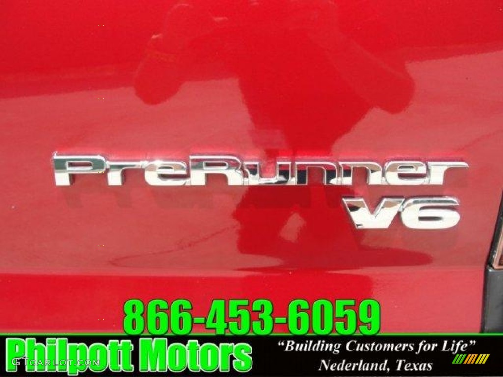 2007 Tacoma V6 PreRunner Double Cab - Impulse Red Pearl / Graphite Gray photo #23