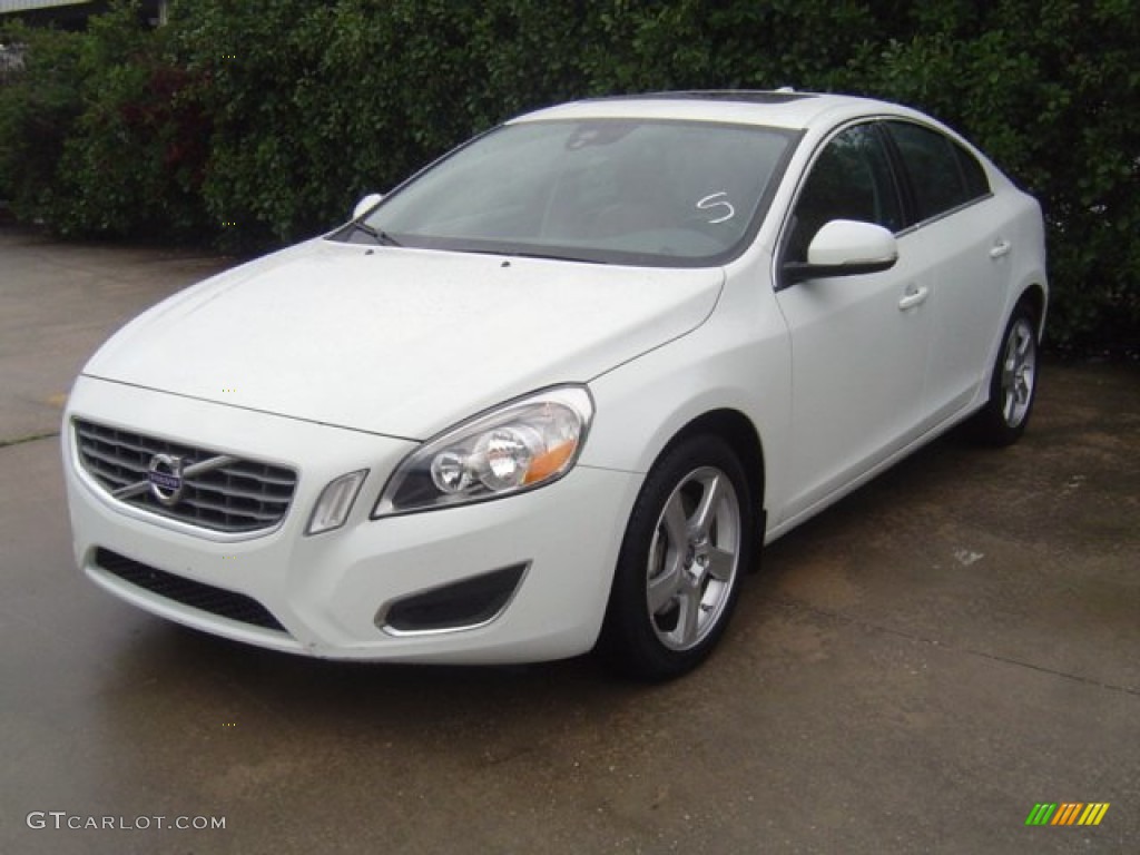 Ice White 2012 Volvo S60 T5 Exterior Photo #71527162