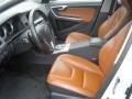 Beechwood Brown/Off Black 2012 Volvo S60 T5 Interior Color