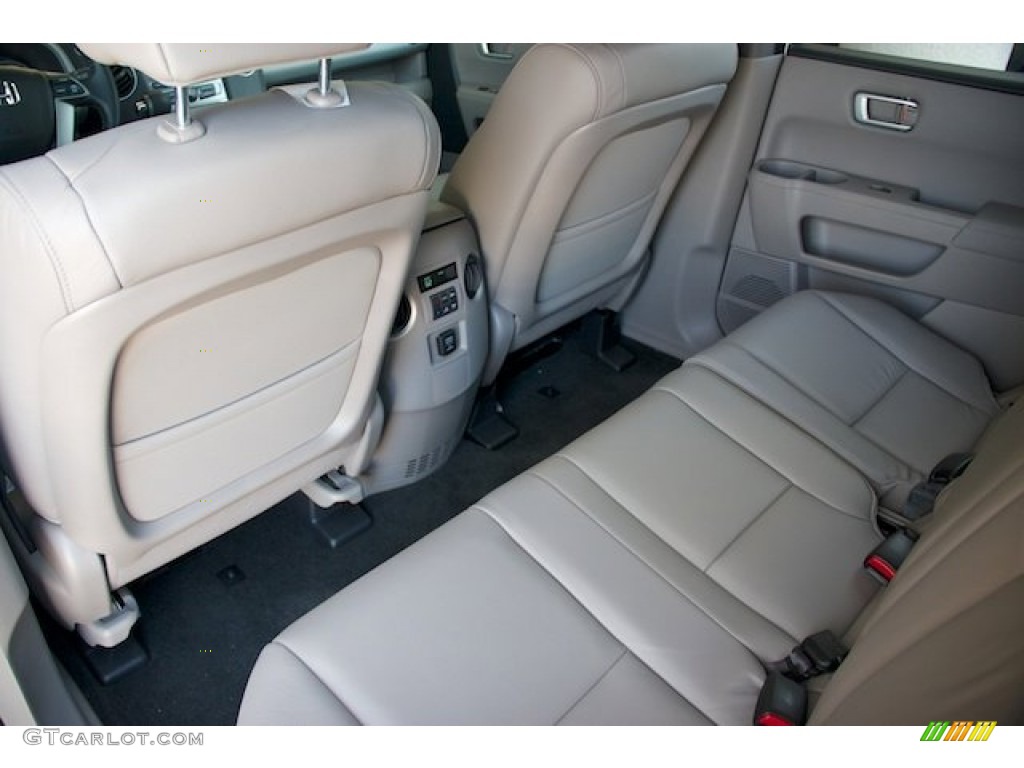 Gray Interior 2013 Honda Pilot EX-L Photo #71527850