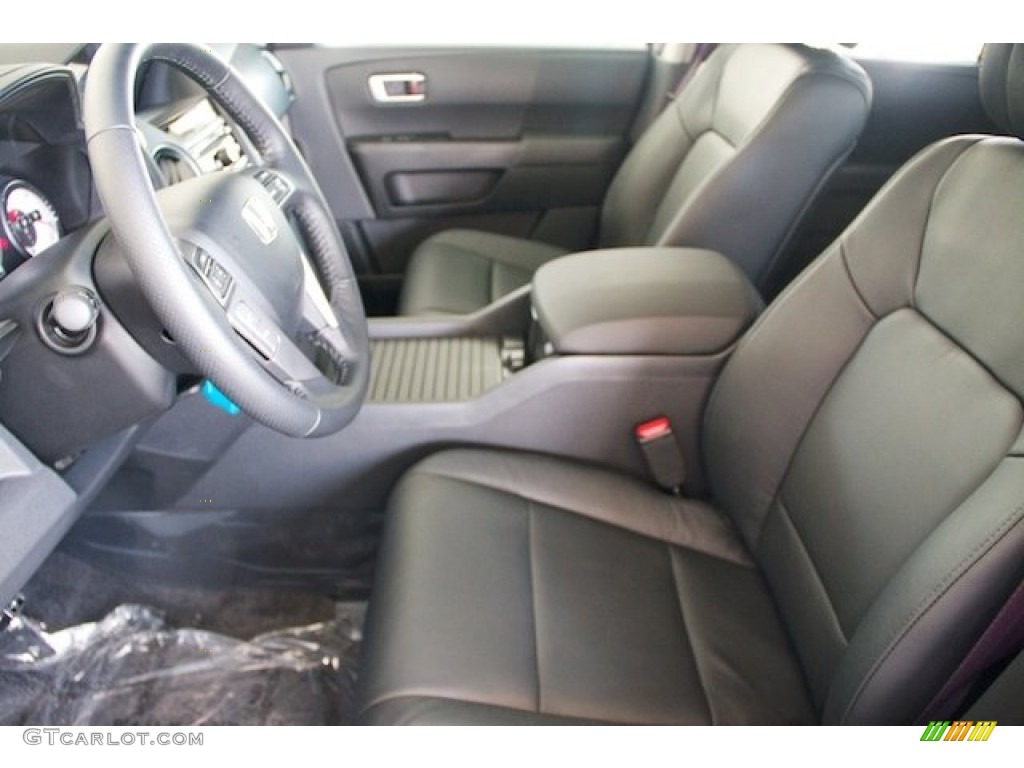 Black Interior 2013 Honda Pilot EX-L Photo #71528215