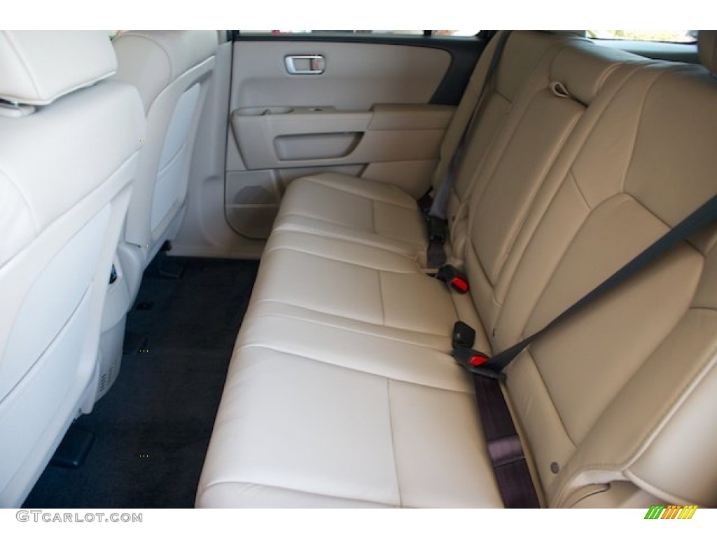 Beige Interior 2013 Honda Pilot EX-L Photo #71528425