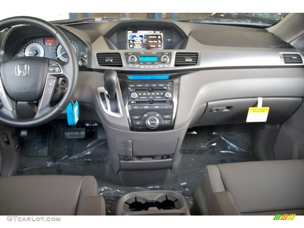 2013 Honda Odyssey Touring Elite Truffle Dashboard Photo #71528638