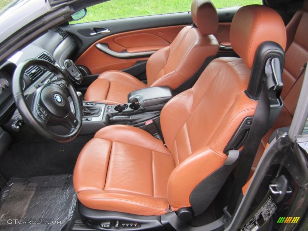 Cinnamon Interior 2002 BMW M3 Convertible Photo #71529043