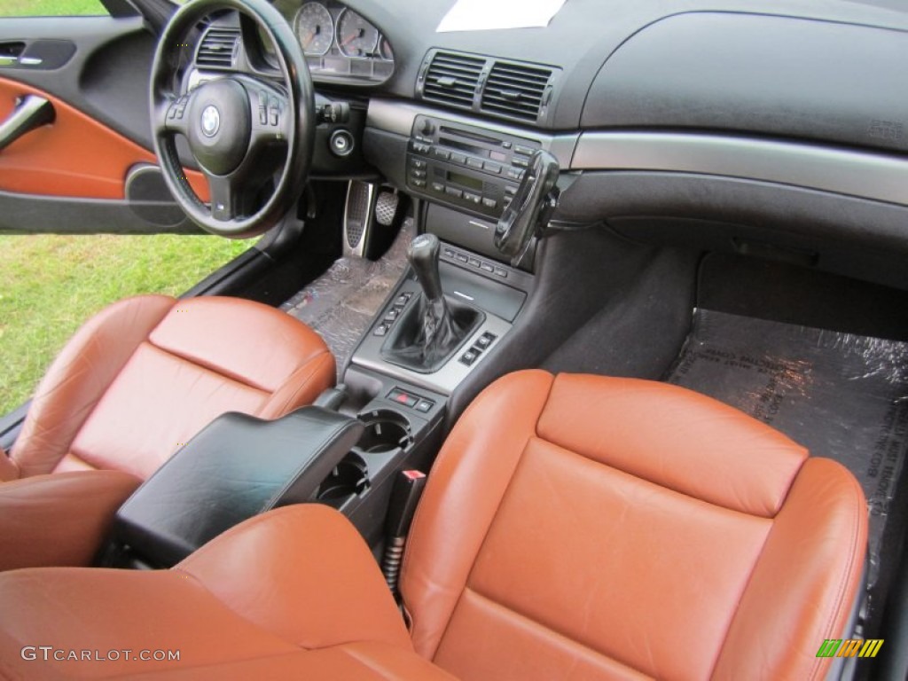 Cinnamon Interior 2002 BMW M3 Convertible Photo #71529073