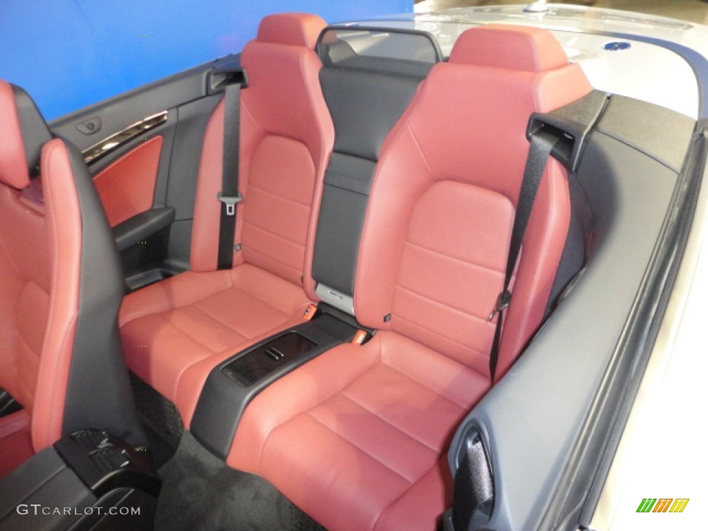 2012 Mercedes-Benz E 350 Cabriolet Rear Seat Photo #71529307