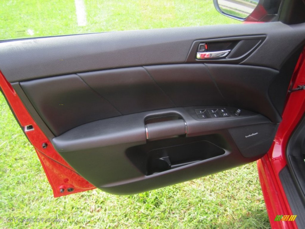 2011 Suzuki Kizashi GTS AWD Black Door Panel Photo #71529482