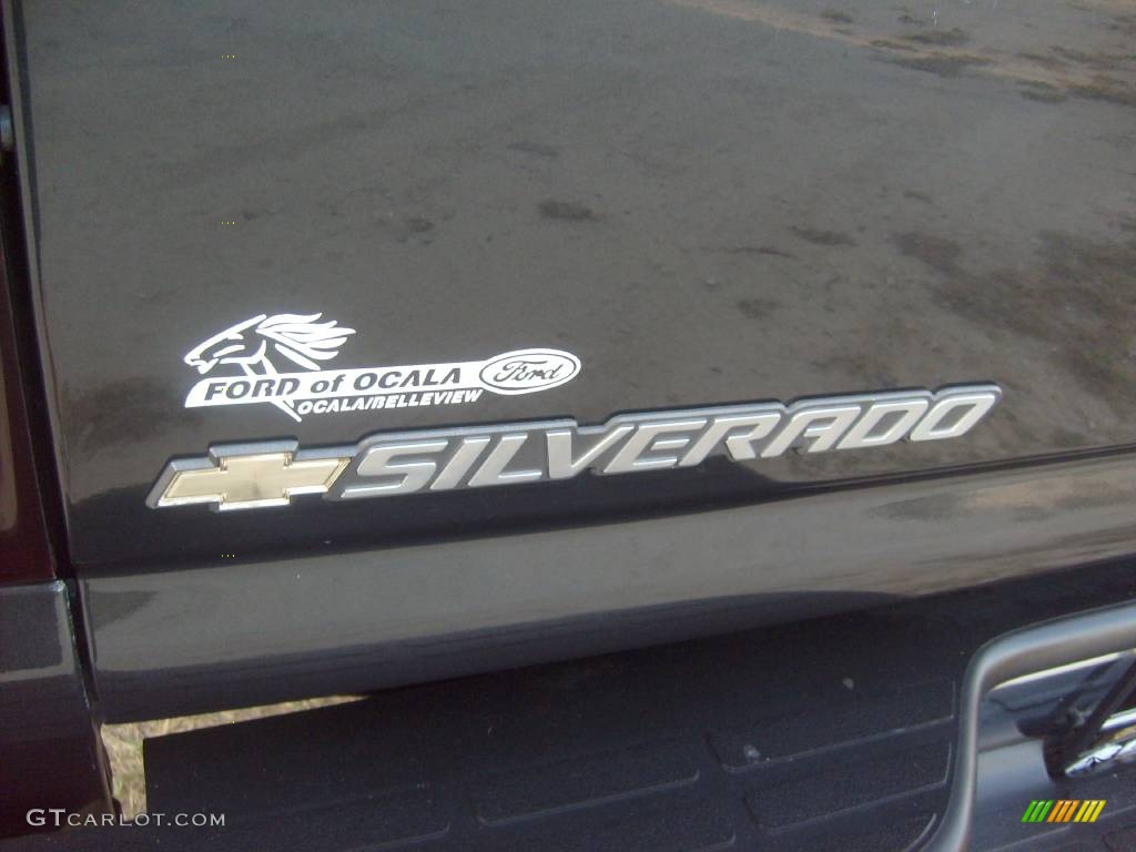 2004 Silverado 1500 LS Regular Cab - Dark Gray Metallic / Dark Charcoal photo #11